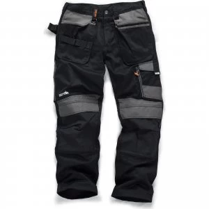 Image of Scruffs 3D Trade Work Trouser Black 28" 29"