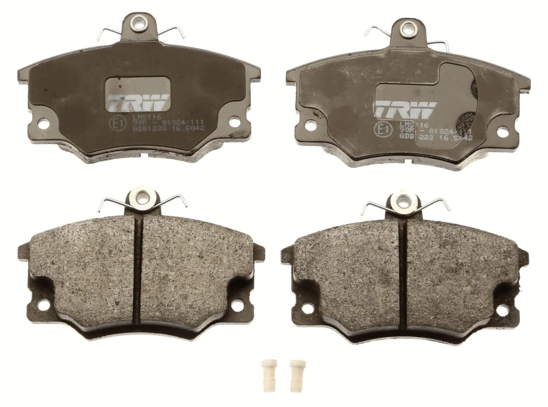 Image of TRW GDB1223 Brake pad set prepared for wear warning indicator Brake Pad Set,disc brake (402)