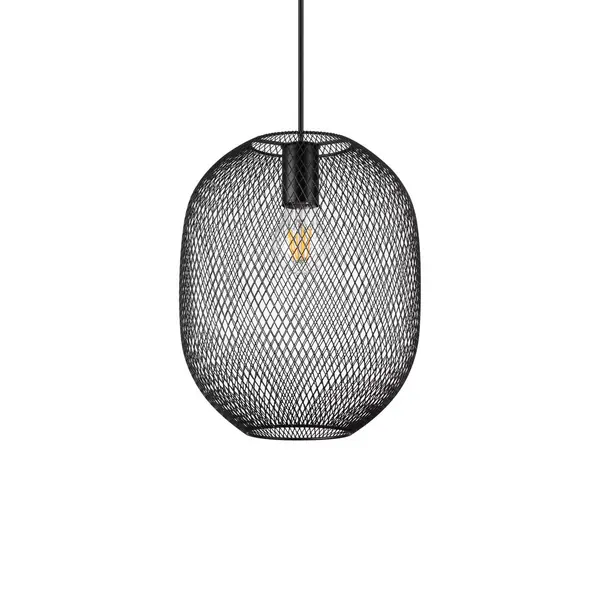 Image of Net Wire Frame 24cm Pendant Ceiling Light Black
