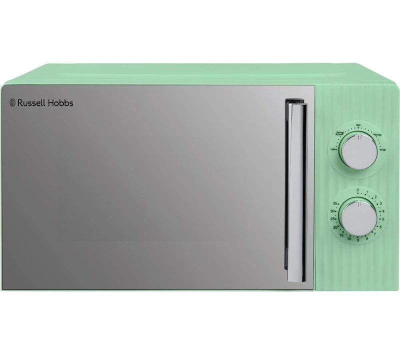 Image of Russell Hobbs Eden RHMM725PG Solo Microwave - Pistachio Green 5056233840970