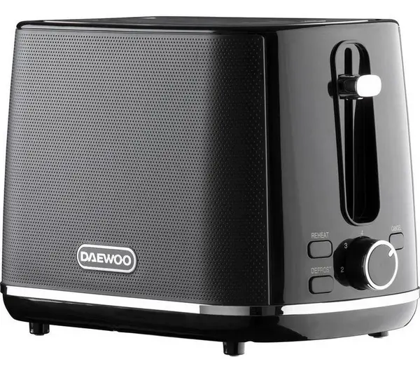 Image of Daewoo Stirling SDA2627GE 2 Slice Toaster