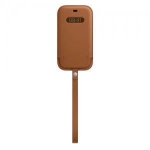 Image of Apple iPhone 12 and 12 Pro MagSafe Leather Sleeve