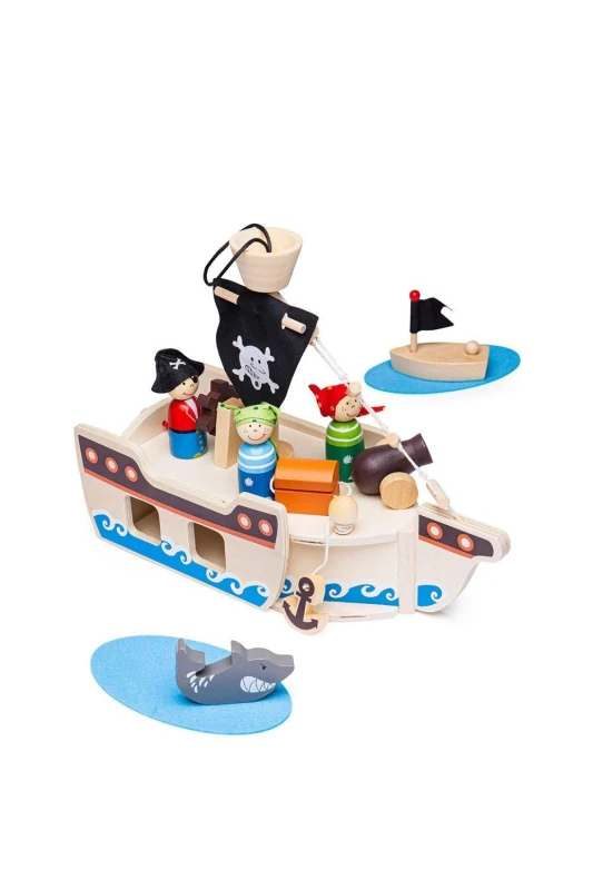 Image of Mini Pirate Ship Playset