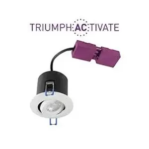 Image of Robus TRIUMPH 6W LED Downlights IP65 38° Dimmable White 3000K - RATT6P03038-01