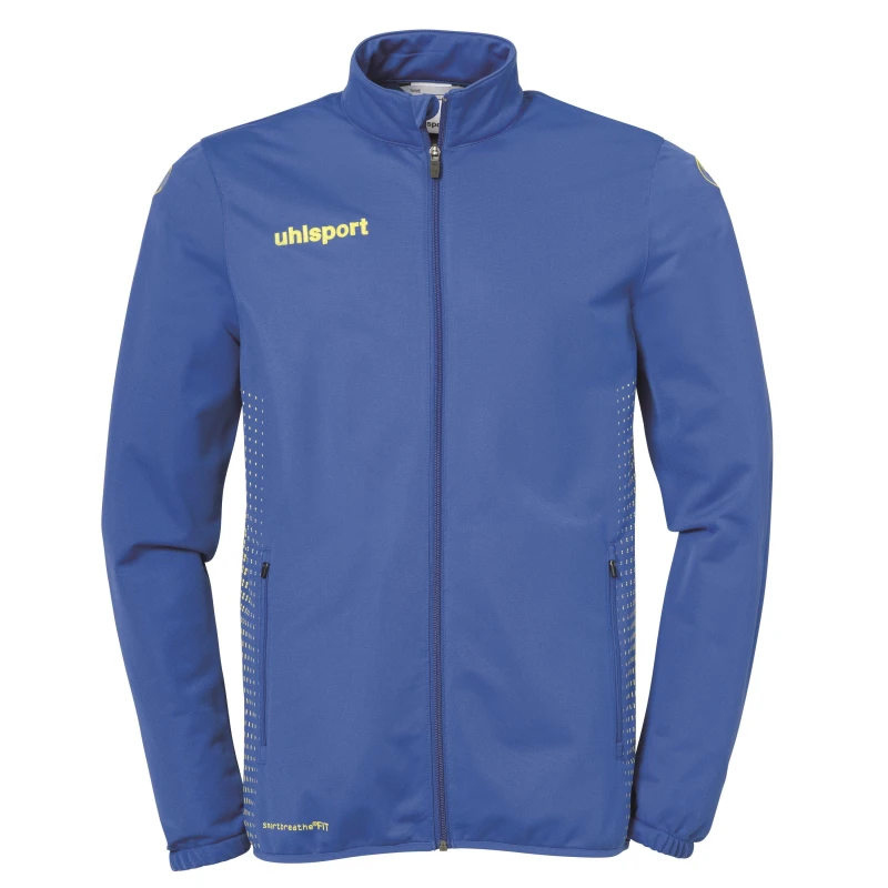 Image of Uhlsport Score Classic Jacket Juniors - Blue Blue 6 - 7 Years