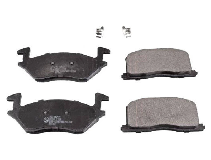 Image of Blue PRINT ADT34231 Brake pad set Front Axle, with acoustic wear warning Brake Pad Set,disc brake (402)