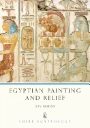 Image of egyptian painting and relief