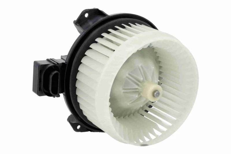 Image of VEMO V24-03-0005 Blower Motor Green Mobility Parts for left-hand drive vehicles, without integrated regulator Interior Blower (2669)