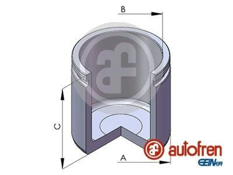 Image of AUTOFREN SEINSA Brake caliper piston AUTOFREN SEINSA D025582