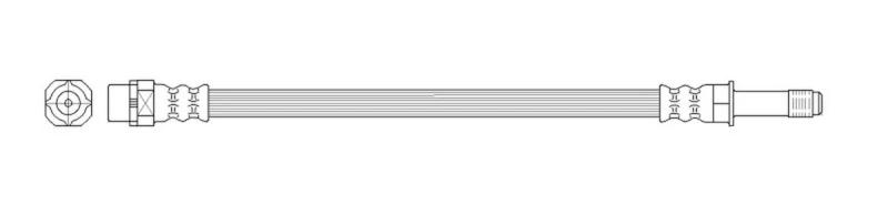 Image of K&K FT0533 Brake Hose Brake Hose (83)