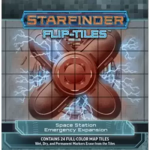 image of Starfinder GPG Flip Tiles Space Station Emergency Epxansion