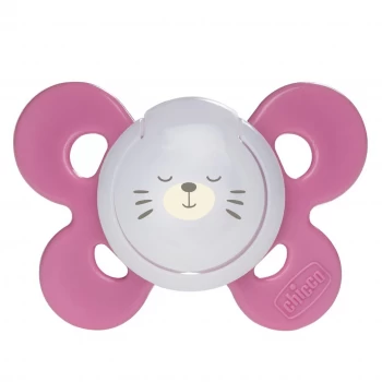 image of Chicco Soother Comfort Neutral Silicone + 12months