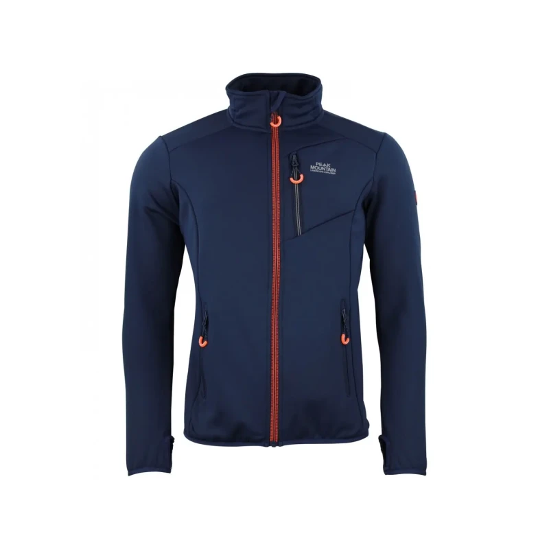 Image of Polarshell jacket Peak Mountain Bleu Male 2XL