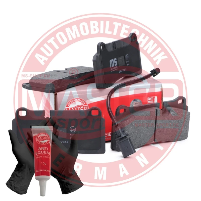 Image of MASTER-SPORT Brake pad set MASTER-SPORT 236117312