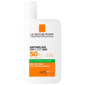 Image of La Roche-Posay Anthelios UVMune 400 Oil Control Fluid SPF50+ For Oily and Blemish-Prone Skin 50ml