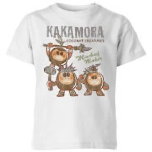 image of Moana Kakamora Mischief Maker Kids T-Shirt - White - 7-8 Years - White