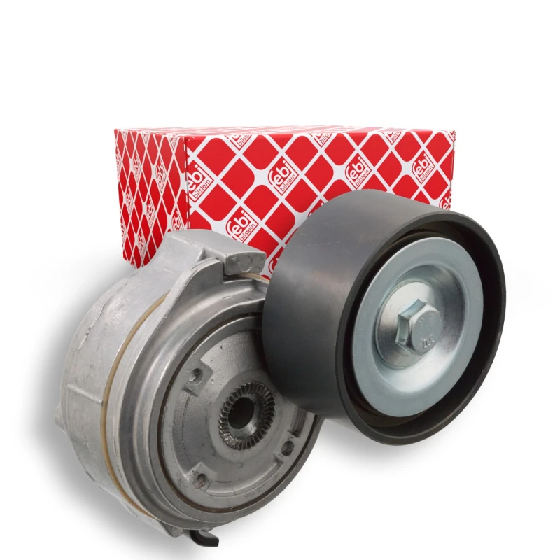 Image of FEBI BILSTEIN 27134 Tensioner Belt Tensioner,v-ribbed belt (541)