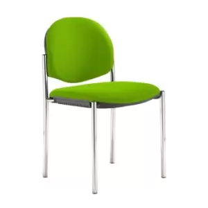 Image of Dams MTO Coda Multi Purpose Stackable Conference Chair with No Arms - Belize Red