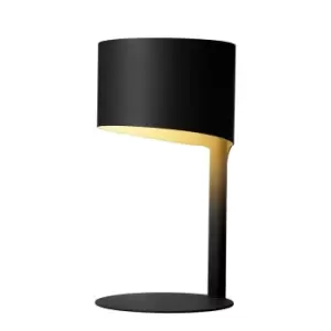 image of Lucide Knulle Modern Table Lamp 15cm 1xE14 Black