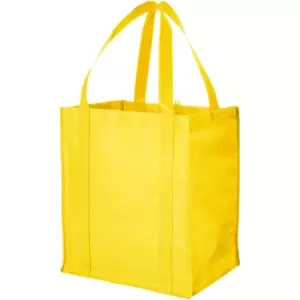 image of Bullet Liberty Non Woven Grocery Tote (Pack Of 2) (33 x 25.4 x 36.8 cm) (Yellow)