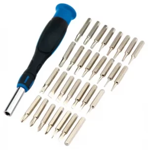 Image of Draper Precision Screwdriver and Bit Set (31 piece) PSS31 09550