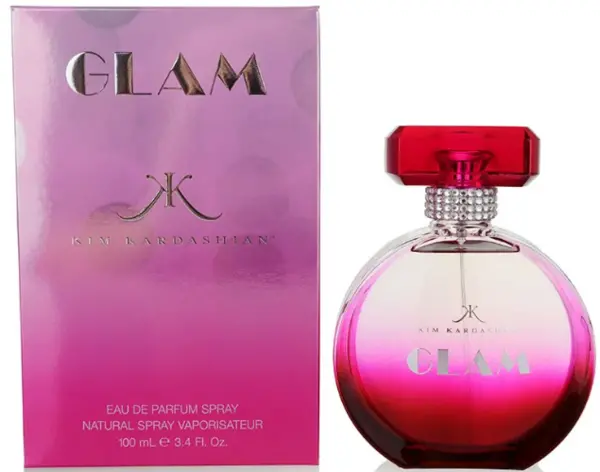 image of Kim Kardashian Glam Eau de Parfum For Her 100ml