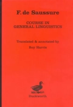 Image of Course in General Linguistics by Ferdinand De Saussure Book