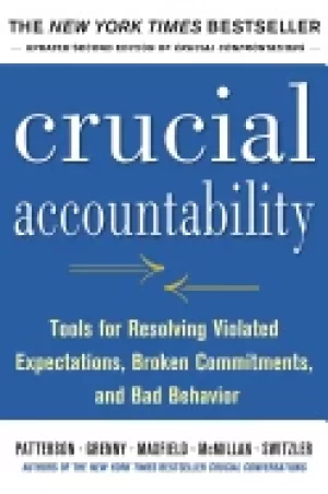 Image of crucial accountability tools for resolving violated expectations broken com