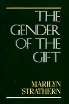 Image of The gender of the gift by Marilyn Strathern