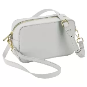 Image of Bagbase Womens/Ladies Boutique Crossbody Bag (One Size) (Soft Grey)