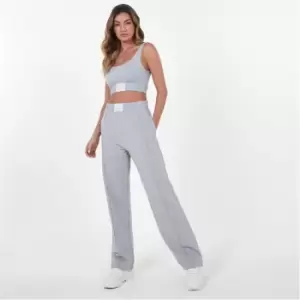 Image of Everlast Laurel Wide Leg Joggers - Grey