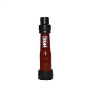 Image of 1x NGK Resistor Spark Plug Cap SD05F red (8238)