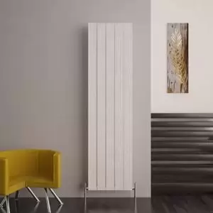Image of Carisa Monza Vertical Designer Radiator, White (W)470mm (H)1800mm