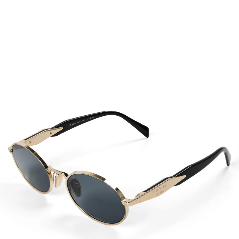 Image of Prada Prada S 0PR 65ZS Ld63 Gold/Grey female One Size