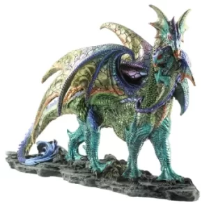 image of Mother Dragon Fantasy Dragon Figurine