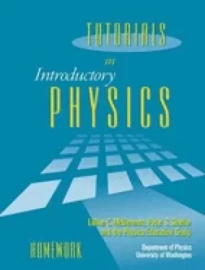 Image of tutorials in introductory physics homework
