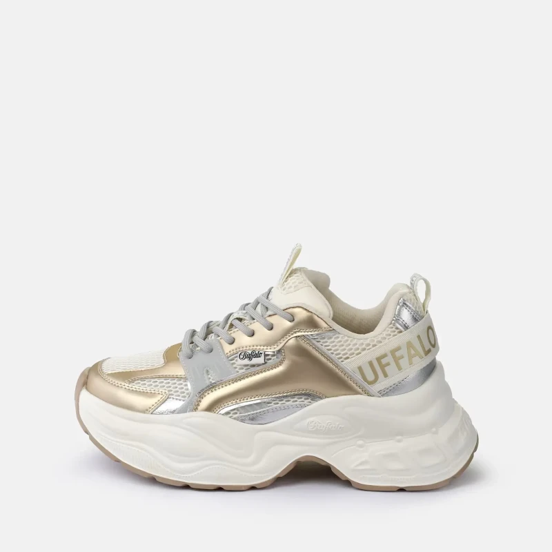 Image of Buffalo Womens Trainers Buffalo Yuno One Beige Female 36