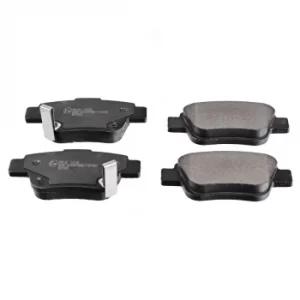 Brake Pad Set 16652 by Febi Bilstein Rear Axle