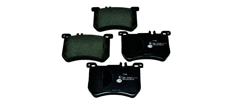 Image of HELLA Brake pad set HELLA 8DB 355 020-491