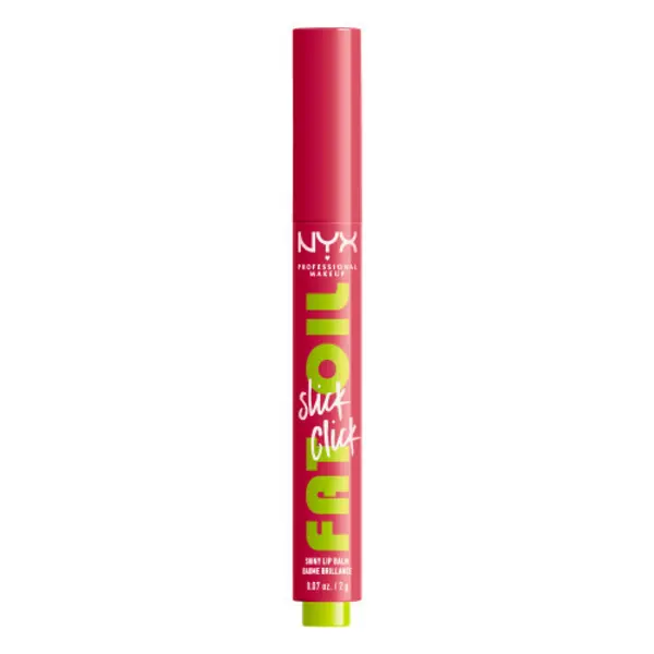 Image of NYX Professional Makeup Fat Oil Slick Click Pigmented Lip Balm 10 Double Tap
