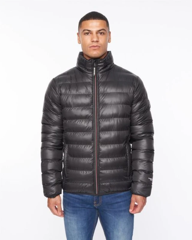 Image of Duck and Cover Shemmy Two Quilted Jacket Black - XL