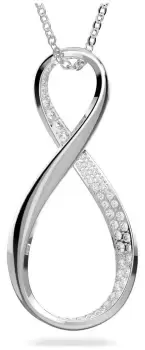 Image of Swarovski 5636493 Exist Pendant Rhodium Plated Jewellery
