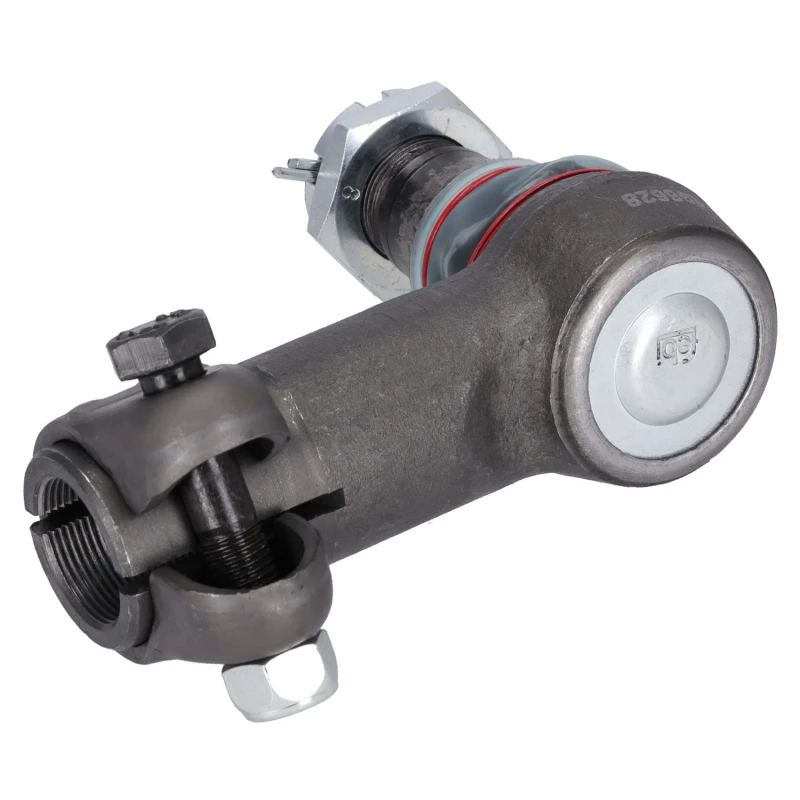 Image of FEBI BILSTEIN 196628 Track rod end ProKit Front Axle, with crown nut Tie Rod End (914)