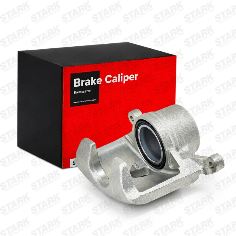 Image of STARK SKBC-0460384 Brake caliper Front Axle, without holder Cast Iron Brake Caliper (78)