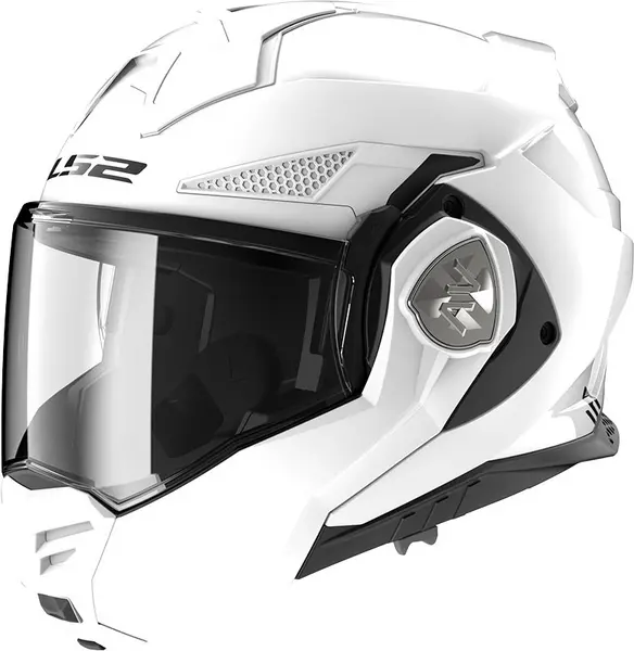 Image of LS2 FF901 Advant X Solid White 06 Modular Helmet Size XS