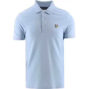 Lyle and Scott Light Blue Plain Polo Shirt