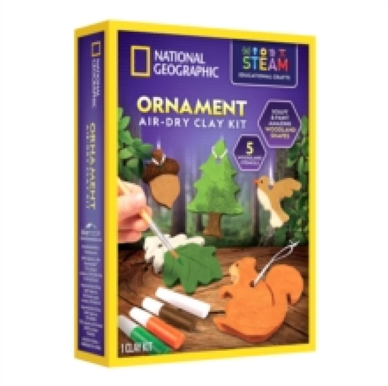 Image of National Geographic Ornamnet Air Dry Clay Kit
