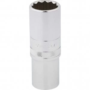Image of Draper 1/2" Drive Hi-Torq Deep Bi Hexagon Socket Metric 1/2" 20mm