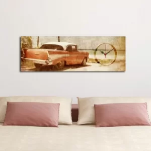 Image of 3090CS-50 Multicolor Decorative Canvas Wall Clock