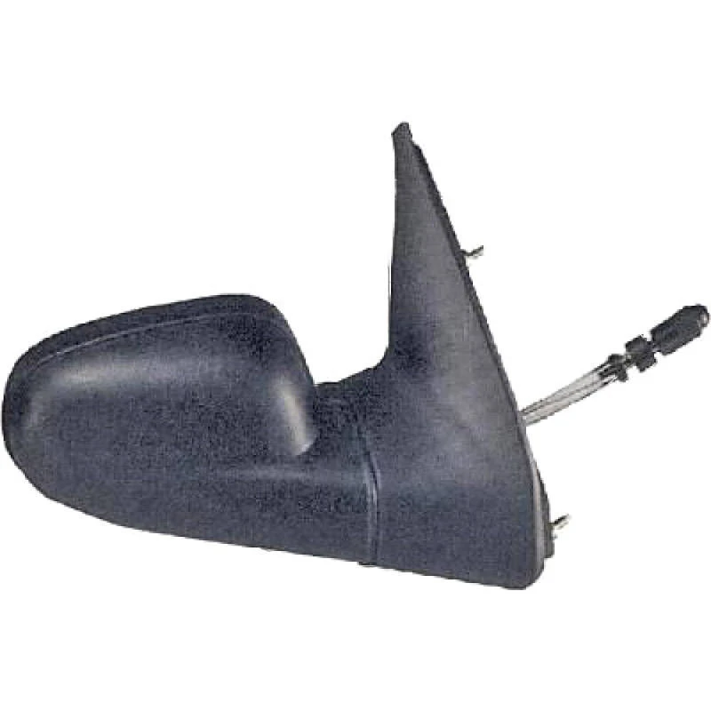 Image of DIEDERICHS 4412124 Wing mirror Right, black, Complete Mirror, Grained Outside Mirror (50)